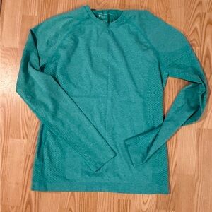 Figs green layering shirt